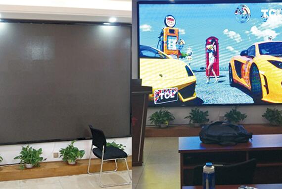 保健品培訓(xùn)中心室內(nèi)P3全彩顯示屏 保健品培訓(xùn)中心室內(nèi)P3全彩顯示屏